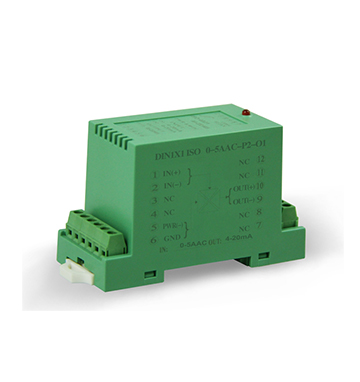 17、DIN1×1 ISO NNAC-O1系列無源二線制交流電壓電流轉(zhuǎn)4-20mA信號隔離變送器